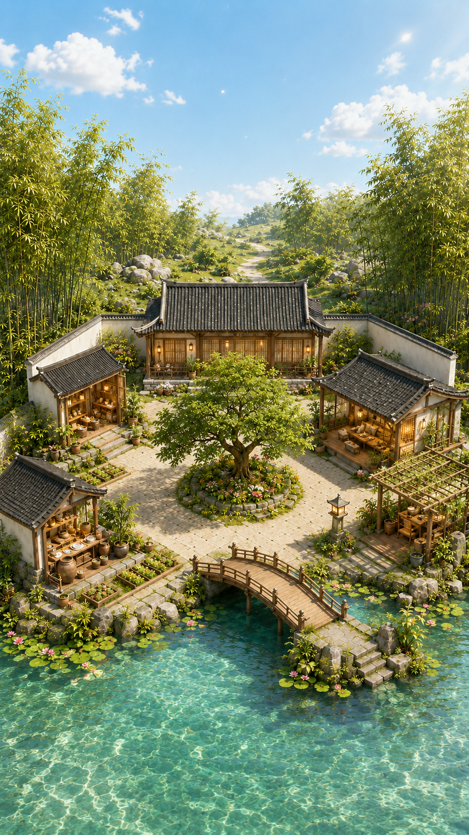 明灯 Lv.2 庭院实景